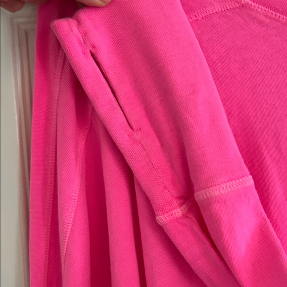Free People Hot Pink Long Sleeve Top - Picture 5 of 9